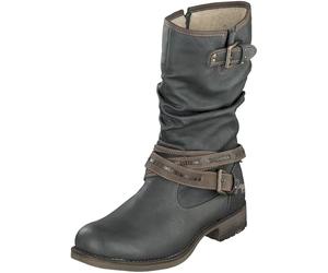 MUSTANG 1139-624 Femmes Biker Boots, Pointure:37 EU, La Couleur:Gris