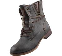 Mustang 1139-630 Chaussures Femmes Bottines à lacets doublées chaudement, Taille:41 EU, Couleur:Gris