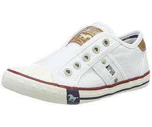 MUSTANG 1146-507-1, Baskets Hautes Femme, Blanc (Weiß 1)