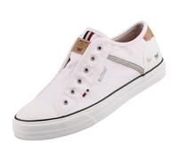 Mustang - 1272-401-1 - Sneakers Basses - Femme - Blanc (Weiß 1) - 41 EU