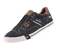 Mustang 4072-403 Homme Baskets Enfiler, Noir (Schwarz 9), 43 EU
