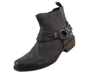 Mustang 4116-501-259, Santiags homme, Gris (Graphit), 41 EU