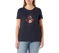 MUSTANG Alina C Print T-Shirt, Night Sky 4129, XS Femme