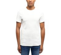MUSTANG Allen T-Shirt en Coton pour Homme Coupe ajustée Tailles S M L XL XXL 3XL Beige Noir, Cannoli Cream 2084, L