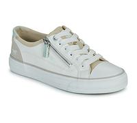 MUSTANG Baskets basses beige foncé / blanc, Taille 39