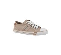 MUSTANG Sneaker Femme 26M0242007, Pointure:38 EU, La Couleur:Beige