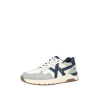 MUSTANG Baskets basses bleu foncé / gris clair / blanc, Taille 42