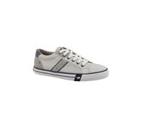 MUSTANG Baskets basses bleu marine / pierre / blanc cassé, Taille 44