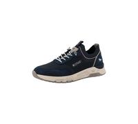 MUSTANG Baskets basses bleu marine / rouge / blanc, Taille 43