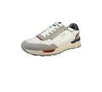 MUSTANG Baskets basses gris clair / blanc, Taille 43