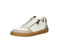 MUSTANG Baskets basses marron / taupe / noir / blanc, Taille 37