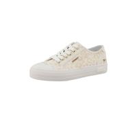 MUSTANG Baskets basses Tennis talon plat Blanc Taille 36