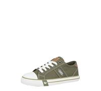 MUSTANG Baskets basses umbra / kaki / blanc, Taille 40