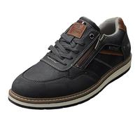 Mustang Baskets Casual Homme Navy Modèle Zip Latéral - 43 EU