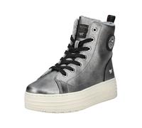 MUSTANG Baskets hautes argent, Taille 38