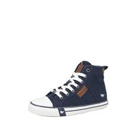 MUSTANG Baskets hautes bleu marine / blanc, Taille 39