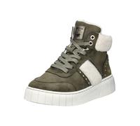 MUSTANG Baskets hautes écru / kaki, Taille 36