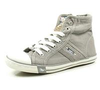 Mustang Femme 1272-301-800 Sneakers Basses, Argenté Silber 21, 39 EU