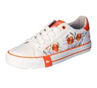 MUSTANG Baskets Mode Femme 1272-312, Pointure:41 EU, La Couleur:Orange