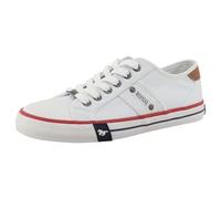 MUSTANG Baskets basses caramel / noir / blanc, Taille 46