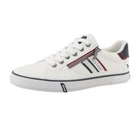 MUSTANG Baskets Mode Homme 26M0191003, Pointure:44 EU, La Couleur:Blanc