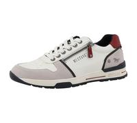 MUSTANG Baskets Mode Homme 26M0281002, Pointure:45 EU, La Couleur:Blanc