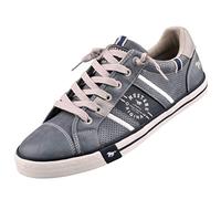 MUSTANG Baskets Mode Homme 4072-317, Pointure:44 EU, La Couleur:Bleu