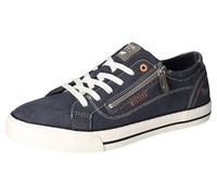 MUSTANG Baskets Mode Homme 4198-302, Pointure:44 EU, La Couleur:Bleu
