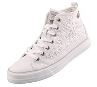 Mustang Baskets Montantes pour Femme 1272-502, Blanc., 40 EU