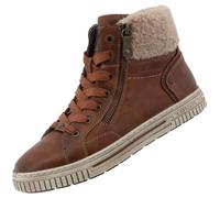 MUSTANG Baskets montantes pour femme, marron, 40 EU