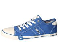 Mustang Baskets pour Homme, 4058-310, Bleu, 41 EU, Bleu, 41 EU