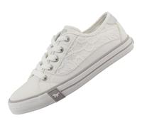 MUSTANG Baskets Talon Plat basses blanc Taille 38