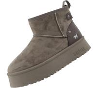 MUSTANG - Boots FEMME taupe et à slip-on - Taille numeric_39