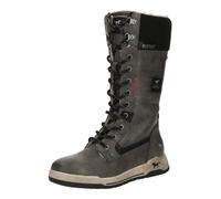 MUSTANG Bottes à lacets gris foncé / noir, Taille 41
