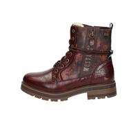 Mustang - Bottes à lacets hautes - Femme - Chaussures - Rouge - Taille: 43 EU