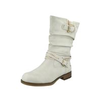 MUSTANG Bottine Femme 1139-624, Pointure:40 EU, La Couleur:Blanc