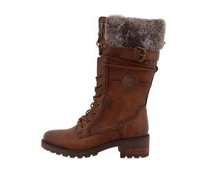 MUSTANG Bottes en peluche avec fermeture éclair pour femme 15M0082003, marron, 36 EU