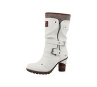 Mustang Femme 15m0162001 Botte Tendance, Blanc, 38 EU