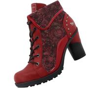 MUSTANG Bottes Femme 15M0162011, Pointure:38 EU, La Couleur:Rouge