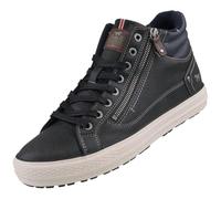 MUSTANG Bottes Homme Cuir 4129-502, Pointure:45 EU, La Couleur:Gris