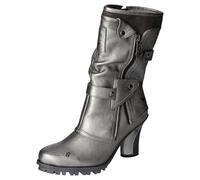 MUSTANG Bottes mi-longues pour femme 1141-606, argenté, 38 EU