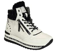 MUSTANG Bottine Femme 1364-503, Pointure:39 EU, La Couleur:Blanc