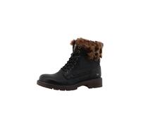 MUSTANG Bottines à lacets 'Bienke' umbra / noir, Taille 42