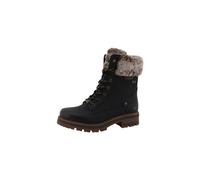 MUSTANG Bottines à lacets 'Darleen' beige chiné / noir, Taille 41