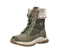 MUSTANG Bottines à lacets gris chiné / olive, Taille 39