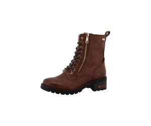 MUSTANG Bottines à lacets 'Haukea' marron / brun foncé / noir, Taille 42