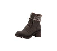 MUSTANG Bottines à lacets 'Leila' brun foncé, Taille 40