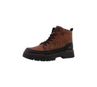 MUSTANG Bottines à lacets 'Peppin' cognac / noir, Taille 42