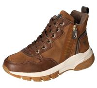 MUSTANG Bottines à Lacets pour Femme 1481-501, Cognac, 38 EU