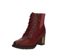 MUSTANG Bottines à lacets rouge, Taille 39